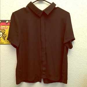 Peter Pan collar shirt forever 21